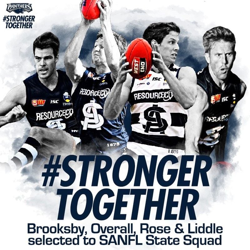 Panthers Quartet Selected to SANFL State Team Training Squad Panthers Quartet Selected to SANFL State Team Training Squad